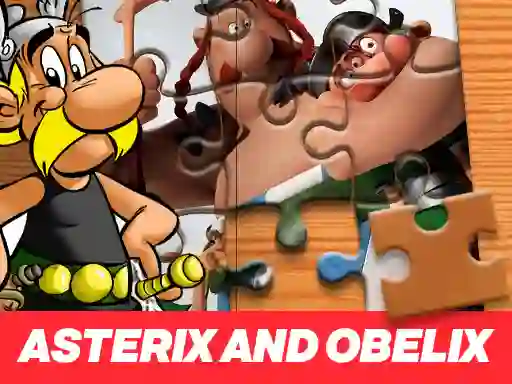 Spel Asterix and Obelix Jigsaw Puzzle online