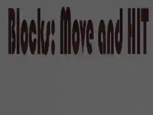 Spel Blocks: Move and HIT online