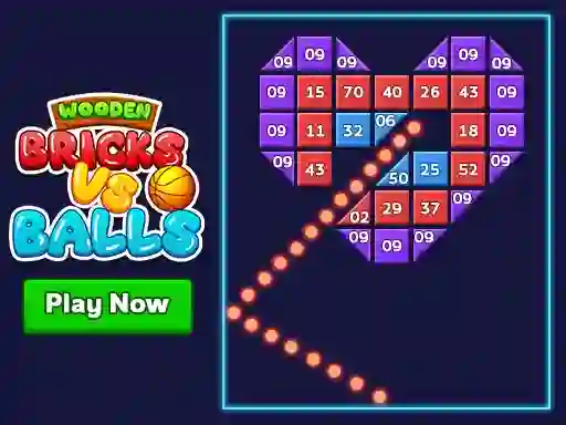 Spel Wooden Bricks Vs Balls online