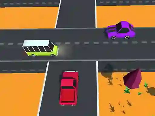 Spel Highway Cross Crazzy Traffic online