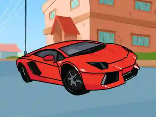 Spel Lamborghini Coloring Book online