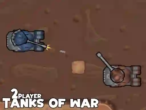 Spel 2Player Tanks of War online