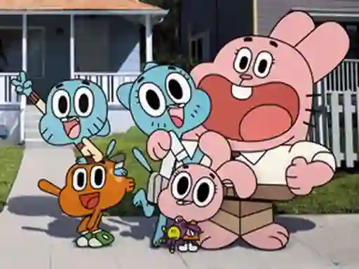 Spel Gumball: Hidden Stars online