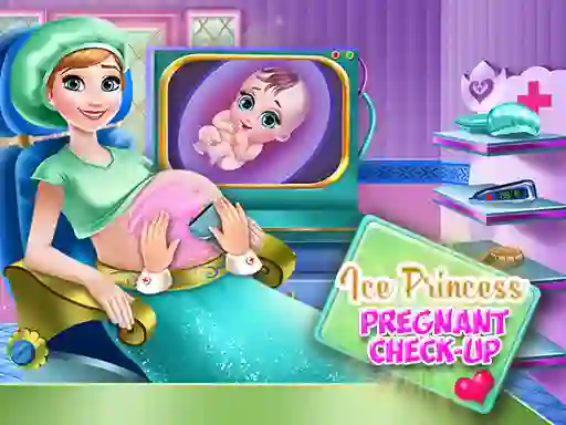 Spel Ice Princess Pregnant Check Up online