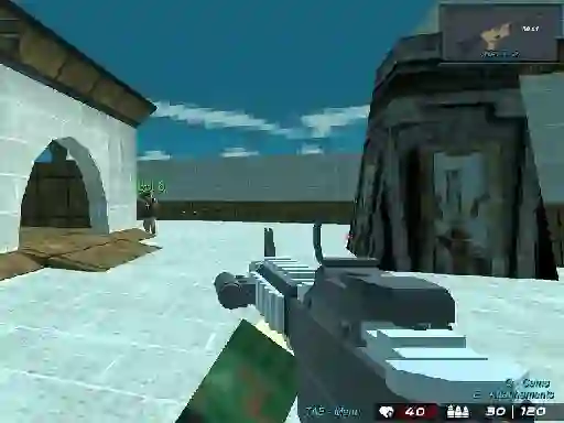 Spel Blocky Shooting Arena 3d Pixel Combat online