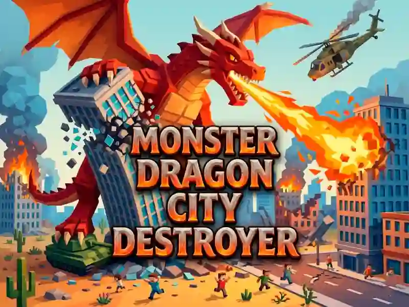 Spel Monster Dragon City Destroyer online