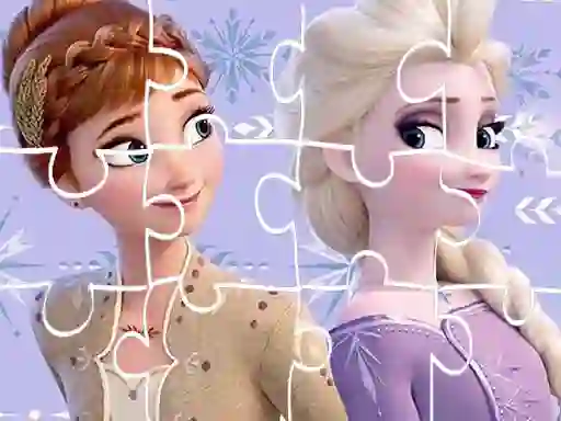 Spel Frozen Sister Jigsaw online
