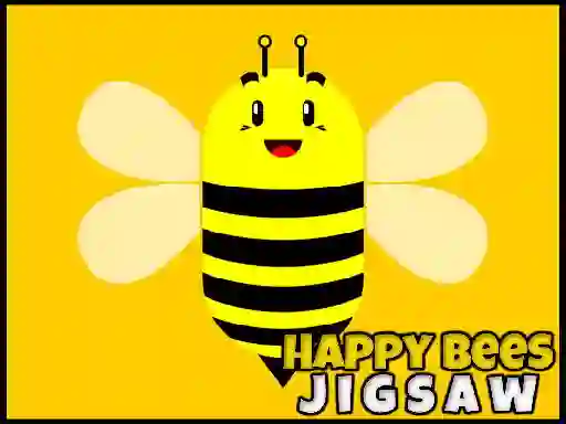 Spel Happy Bees Jigsaw online