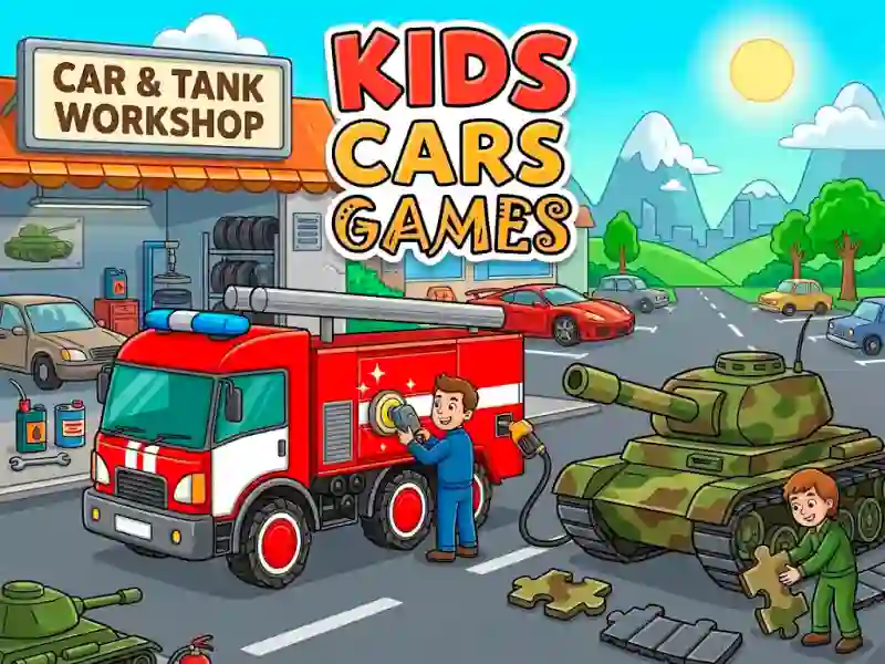 Spel Kids Cars Games online