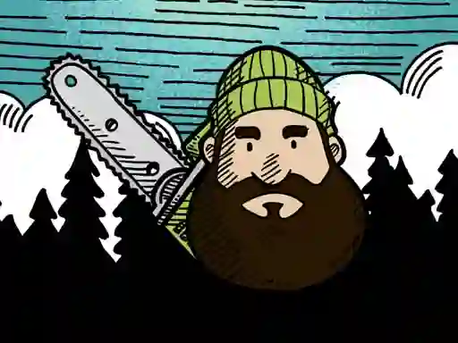 Spel Lumberjack Coloring online