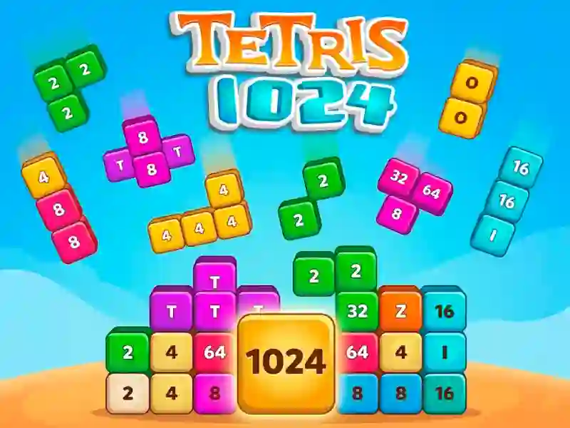 Spel Tetris 1024 online