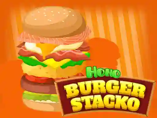 Spel Hoho Burger Stacko online