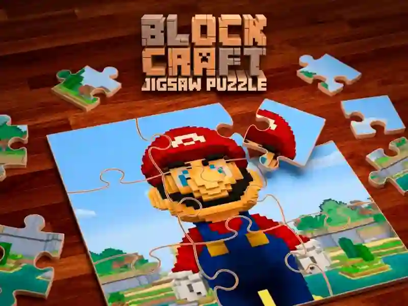 Spel Block Craft Jigsaw Puzzle online