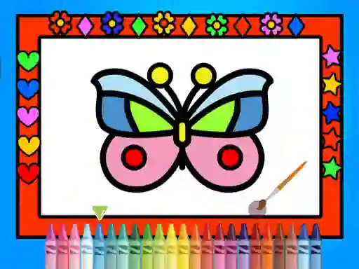 Spel Color and Decorate Butterflies online