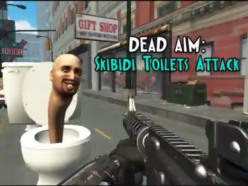Spel Dead Aim: Skibidi Toilets Attack online
