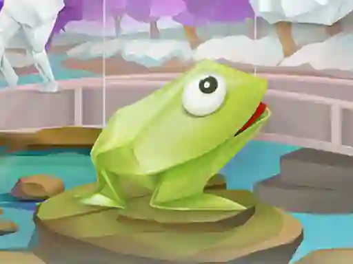 Spel Animal Origami Coloring online