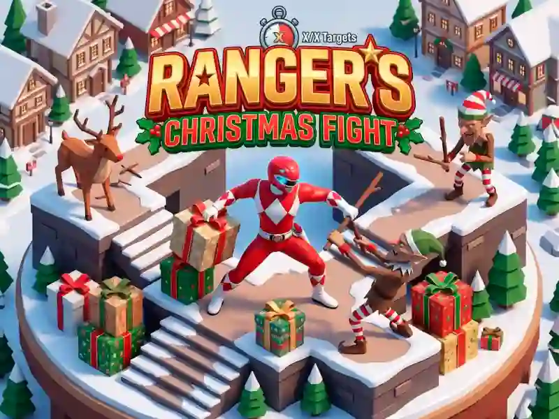 Spel Power Rangers Christmas run online
