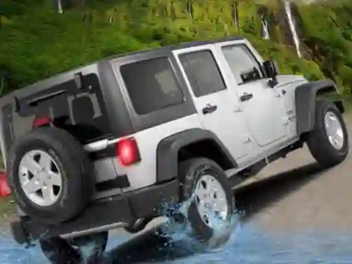 Spel 4x4 Passenger Jeep Driving game 3D online