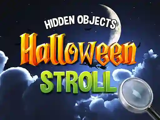 Spel Hidden Objects: Halloween Stroll online