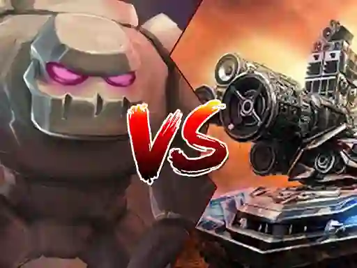 Spel Tank vs Golems online