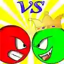 Spel Red ball vs green king online