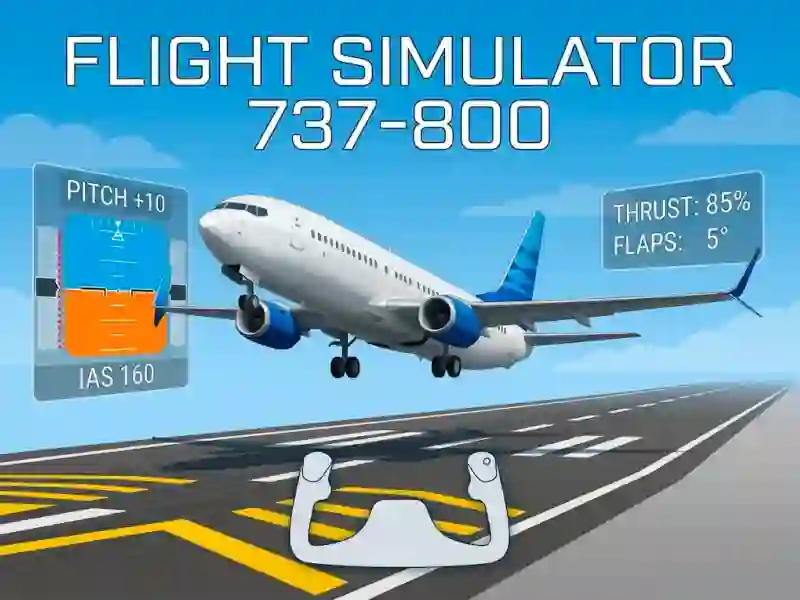Spel Flight Simulator 737-800 online