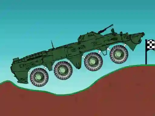 Spel Car Physics BTR 80 online