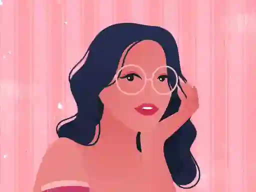 Spel Curly Haired Jigsaw online