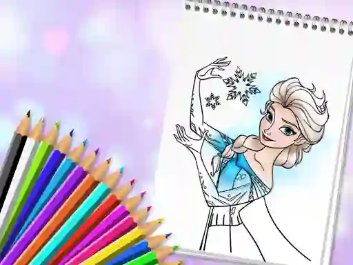 Spel Amazing Princess Coloring Book online