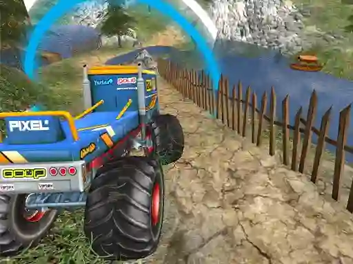 Spel Monster Truck Offroad Driving Mountain online