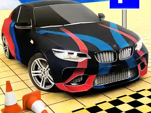 Spel Realistic car Parking online