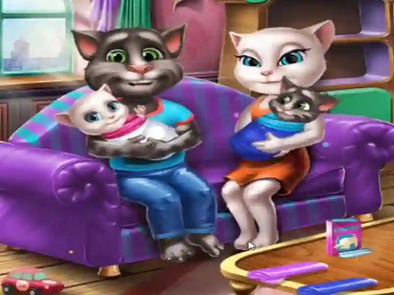 Spel Angela Twins Family Day online