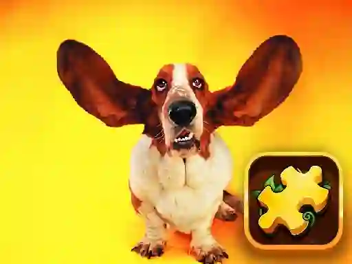 Spel Funny Dogs Puzzle online