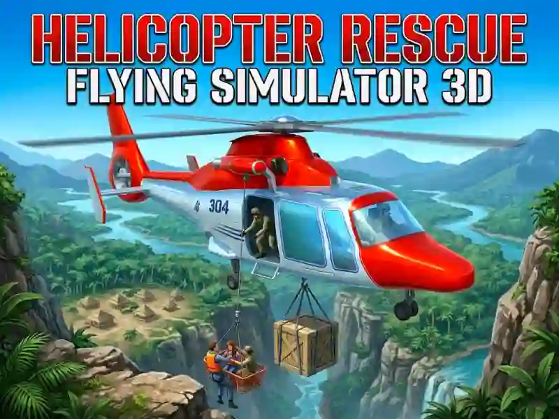 Spel Helicopter Rescue Flying Simulator 3d online