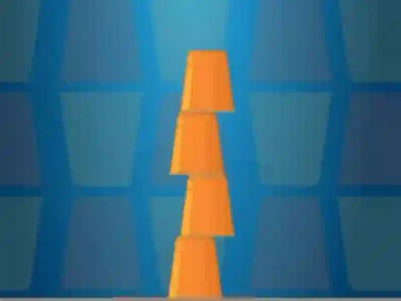 Spel Cups Tower Builder online