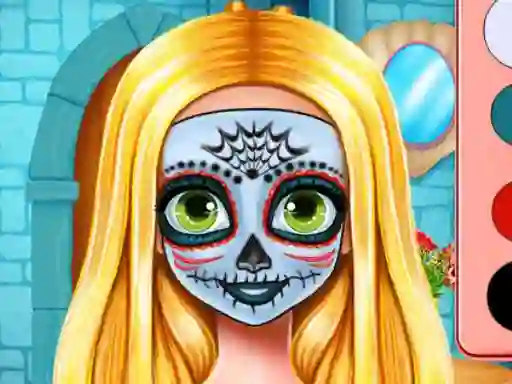 Spel Sister's Halloween Face Paint online