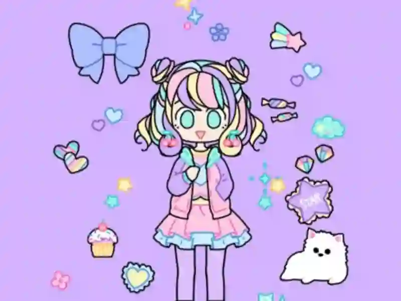 Spel Pastel Girl Dress Up online