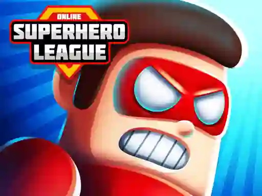 Spel Superhero League Online online