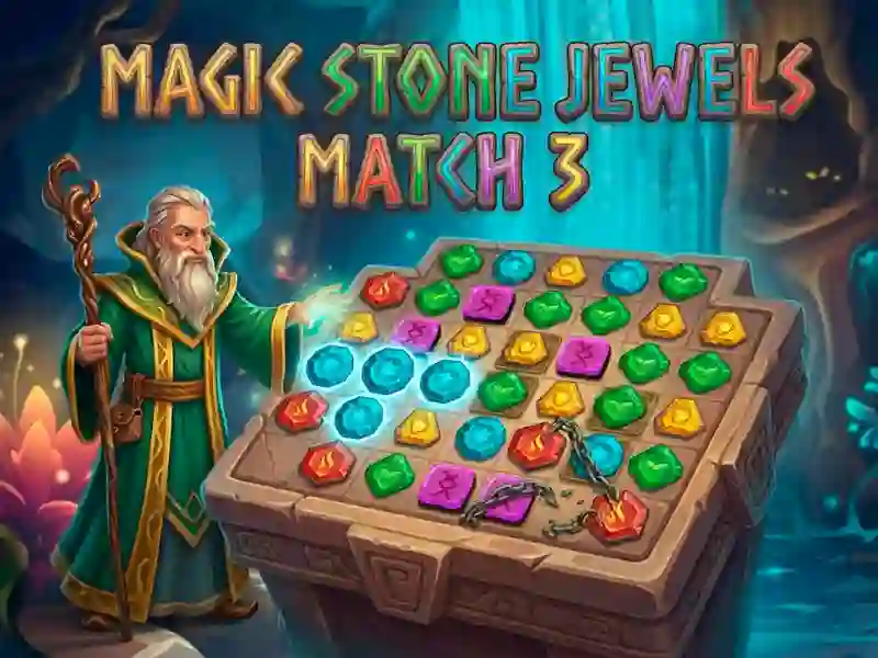 Spel Magic Stone Jewels Match 3 online
