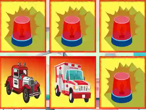 Spel Emergency Trucks Memory online