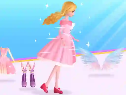 Spel Fashion Princess Dress Up online