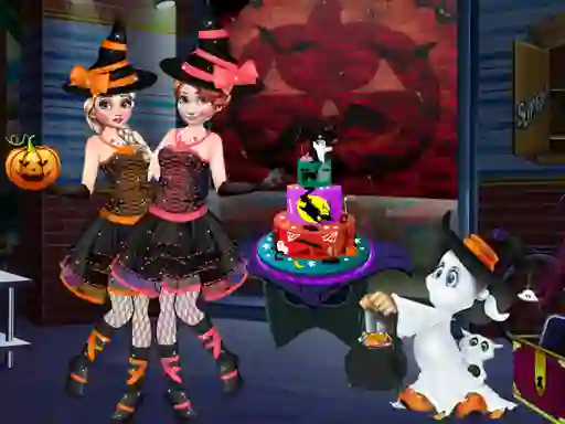 Spel Halloween Special Party Cake online