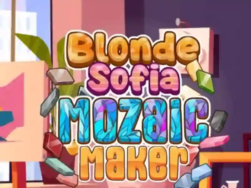 Spel Blonde Sofia: Mozaic Maker online