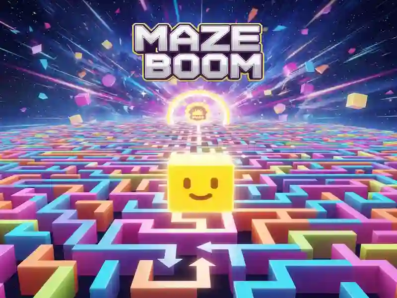 Spel MAZE BOOM online