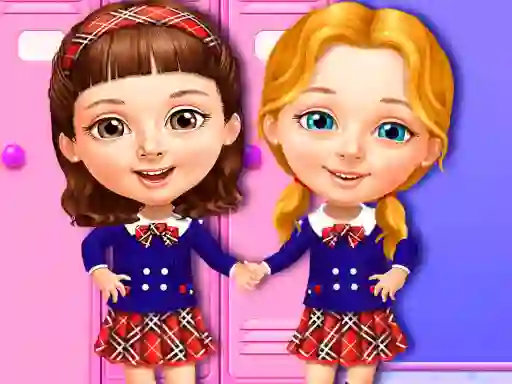 Spel Sweet Baby Girl Cleanup Messy School online