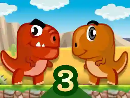 Spel Dino Meat Hunt Dry Land 3 online