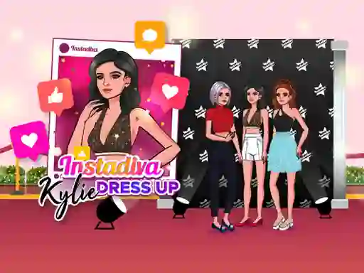 Spel Instadiva Kylie Dress Up online