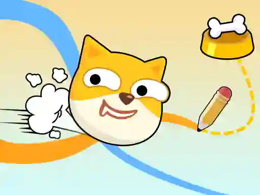 Spel Doge Rush Draw Home Puzzle online