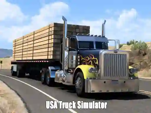 Spel USA Truck Simulator 2024 online