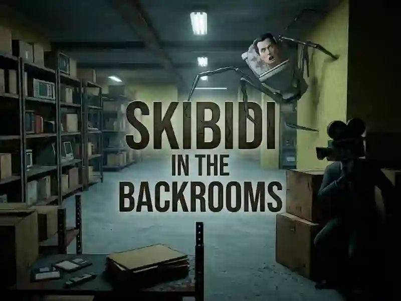 Spel Skibidi In The Backrooms online